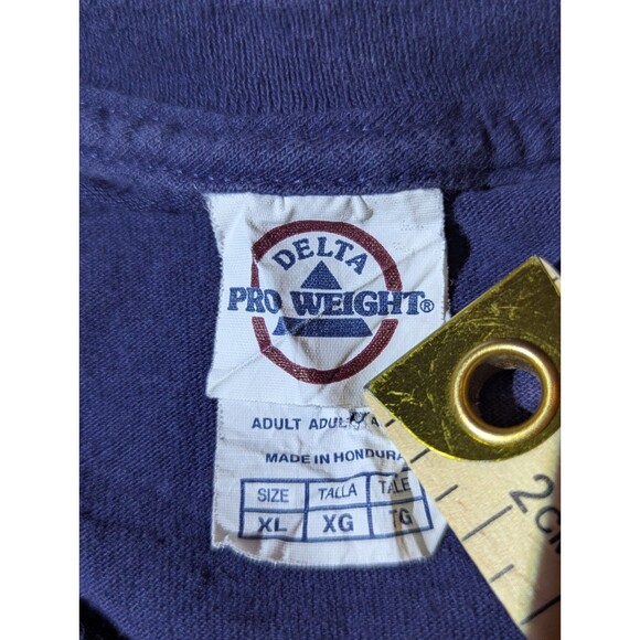 NASA Go Vertical tee shirt unisex Blue Shuttle Launch Graduate 2010 Size XL - Picture 6 of 7